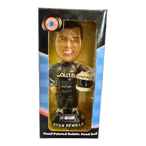 NEW Ryan Newman NASCAR Alltel #12 Bobble Dobbles Bobblehead 7" Doll